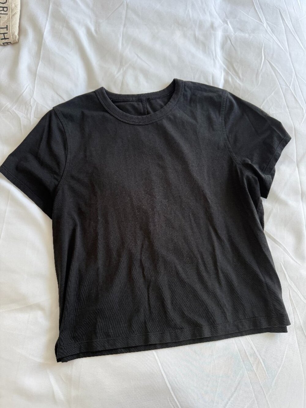 Lululemon Classic-Fit Cotton-Blend T-Shirt Black